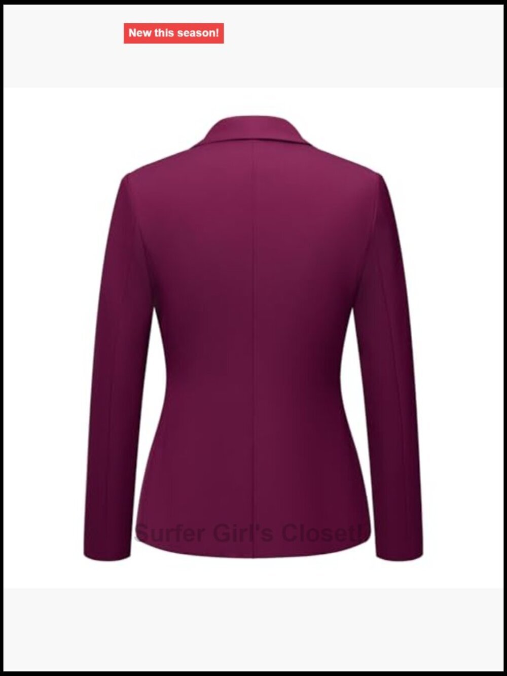 Women's 2 Piece Pant Suit Set Blazer Pants Business Professional Work - Picture 3 of 7
